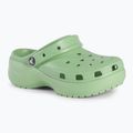 Dámské nazouváky  Crocs Classic Platform Clog fair green