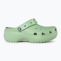 Dámské nazouváky  Crocs Classic Platform Clog fair green 3