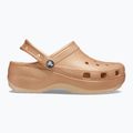 Dámské žabky Crocs Classic Platform Glitter shitake 10