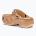 Dámské žabky Crocs Classic Platform Glitter shitake 4