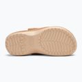 Dámské žabky Crocs Classic Platform Glitter shitake 5