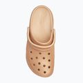 Dámské žabky Crocs Classic Platform Glitter shitake 6
