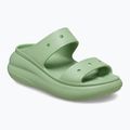 Dámské žabky Crocs Classic Crush Sandal fair green 8