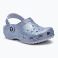 Crocs Classic Glitter Clog Dětské žabky s matnými třpytkami 2