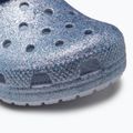 Crocs Classic Glitter Clog Dětské žabky s matnými třpytkami 8