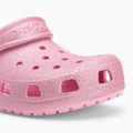 Dětské nazouváky Crocs Classic Glitter Clog Kids pink tweed glitter 8