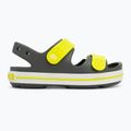 Dětské sandály Crocs Crocband Cruiser Kids slate grey/acidity 2