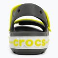 Dětské sandály Crocs Crocband Cruiser Kids slate grey/acidity 6