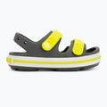 Dětské sandály Crocs Crocband Cruiser Toddler slate grey/acidity 2