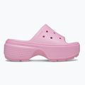 Dámské žabky Crocs Stomp Slide pink tweed 9