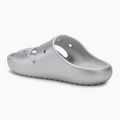 Žabky Crocs Classic Metallic Sandal V2 stříbrné 3