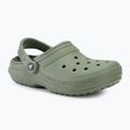 Nazouváky  Crocs Classic Lined Clog moss/multi 2