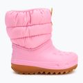 Dětské sněhule  Crocs Classic Neo Puff Boot Toddler pink tweed/gum 2