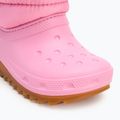 Dětské sněhule  Crocs Classic Neo Puff Boot Toddler pink tweed/gum 7