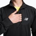 Pánské tričko New Balance Top NB Heat Grid Half Zip černé NBMT23252BK 5