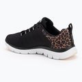 Dámské boty SKECHERS Flex Appeal 4.0 Wild Ballad black/leopard 3