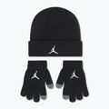 Czapka + rękawiczki dziecięce Nike Jordan Essentials Beanie Set black