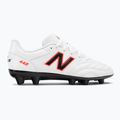 New Balance 442 V2 Academy FG dětské kopačky bílé JS43FWD2.M.035 2