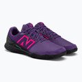 New Balance pánské kopačky Audazo V6 Command IN purple-black SA2IPH6.D.075 4