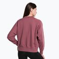 Dámská tréninková mikina New Balance Athletics Remastered French Terry Crewneck červená WT31500WAD 3