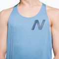 Pánské běžecké tílko New Balance Graphic Impact Run Singlet modré MT21276HBT 4