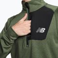 Pánské tričko New Balance Top NB Heat Grid Half Zip šedé NBMT23252DO1 4