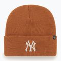 Zimní čepice 47 Brand MLB New York Yankees Haymaker burnt orange