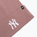 Zimní čepice 47 Brand MLB New York Yankees Haymaker mauve 3