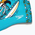 Plavecká čepice Speedo s potiskem Polyester modrá/zelená 3