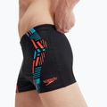 Pánské plavecké šortky Speedo Tech Print black/orange 7