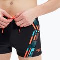 Pánské plavecké šortky Speedo Tech Print black/orange 8