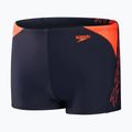Speedo Hyper Boom Logo Splice dětské plavecké kalhotky navy/orange 5