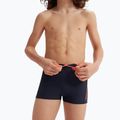 Speedo Hyper Boom Logo Splice dětské plavecké kalhotky navy/orange 13