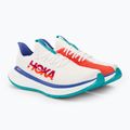 Pánské běžecké botyHOKA Carbon X 3 white/flame 4