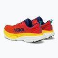 HOKA Bondi 8 pánská běžecká obuv červená 1123202-RAFL 3