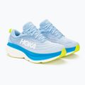 Pánské běžecké boty   HOKA Bondi 8 Wide airy blue/diva blue 5