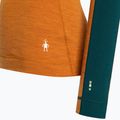 Dámská termoakční mikina Smartwool Merino Baselayer Colorblock 1/4 Zip Boxed marmalade heather 6