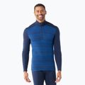 Pánské termo tričko longsleeve  Smartwool Merino 250 Baselayer 1/4 Zip Boxed deep navy color shift