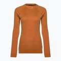 Dámská termoakční mikina Smartwool Merino 250 Baselayer Crew Boxed marmalade heather 3