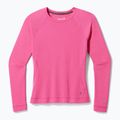 Dámské termo tričko Smartwool Merino 250 Baselayer Crew boxed power pink 6