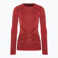 Dámská termoakční mikina Smartwool Intraknit Thermal Merino Baselayer Crew scarlet/black