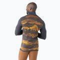 Pánské termo tričko longsleeve  Smartwool Merino 250 Baselayer 1/4 Zip Boxed charcoal mtn scape 2