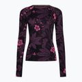 Dámská termoakční mikina Smartwool Merino 250 Baselayer Crew Boxed purple iris floral 3