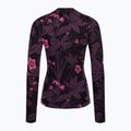 Dámská termoakční mikina Smartwool Merino 250 Baselayer Crew Boxed purple iris floral 4