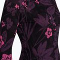 Dámská termoakční mikina Smartwool Merino 250 Baselayer Crew Boxed purple iris floral 5
