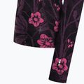 Dámská termoakční mikina Smartwool Merino 250 Baselayer Crew Boxed purple iris floral 6
