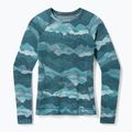 Dámská termoakční mikina Smartwool Merino 250 Baselayer Crew Boxed twilight blue mtn scape 6
