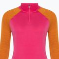 Dámské termo tričko longsleeve Smartwool Classic Thermal Merino Baselayer 1/4 Zip Boxed power pink 5