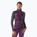 Dámské termo tričko longsleeve Smartwool Classic Thermal Merino Baselayer 1/4 Zip Boxed purple iris