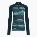 Dámská termoakční mikina Smartwool Classic Thermal Merino Baselayer 1/4 Zip Boxed twilight 3